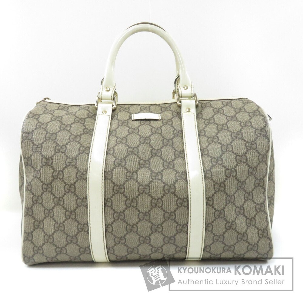 Gucci GG Boston Bag Leather WHITE